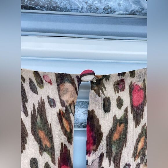 MAJORELLE Elaine Midi Dress In Leopard Multi xs - Picture 11 of 16